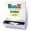 BugX Insect Repellent Skin Protection Solution, FR Safe, 0.27 oz, Towelette, 1 Each