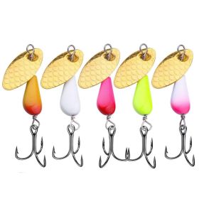 Single Hook Sequins Road Runner Bait Fishing False Lures - Multi-Color - 6CM-6.8G