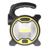 1pc LED Camping Flashlight Lantern AA Battery Power Floodlight + Side Torch Light Mini Portable COB Camping Lamps Work Lights(Without Battery)