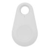 1pc Smart Mini GPS Finder BT Tracer Pet Kids GPS Locator Tag Alarm Wallet Key Tracker - White - one-size