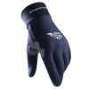 Summer Gloves For Men Cycling Anti UV Women Spring Ice Silk Two Finger Touchscreen Camping Driving Sports Riding Fishing Gloves - full finger blue - L