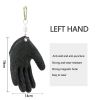 Fishing Gloves Anti-Slip Protect Hand from Puncture Scrapes Fisherman Professional Catch Fish Latex Hunting Gloves Left/Right - Left2 - CN