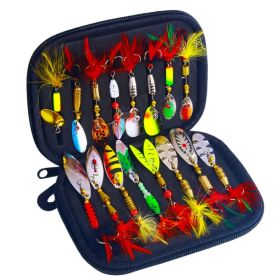 Bionic Faux Fishing Lures Set with metal Hook - Multi-Color - 16Pcs/Set
