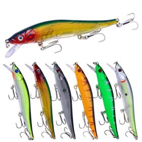 Bionic Faux Fishing Lures Set for Outdoor Fishing - Multi-Color - 6Pcs/Set
