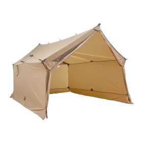 Hot Tent, 2 Persons Cabin Hot Tent with Stove Jack, Waterproof Winter Tents Shelters with Vents