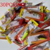 Lot 30 pcs Kinds of Fish Fishing Lures Crankbaits Hooks Minnow Baits Tackle - 30PCS
