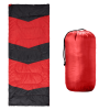 Lightweight Sleeping Bag for Backpacking, Hiking, Waterproof Compact Envelope Sleeping Bag for Cold & Warm Weather, Red