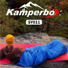 Kamperbox Camping Sleeping Bag Outdoor Camping 3 Season Sleeping Bag Camping - as picture