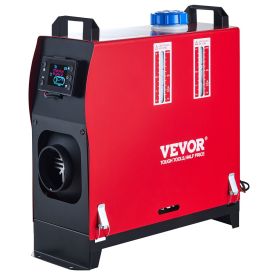 VEVOR 5KW Diesel Air Heater All in One 12V Diesel Parking Heater Silencer 5000W Diesel Heater Remote Control with LCD Switch for RV Motorhome Bus and