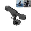 Boat Fishing Pole Rod Holde for Kayak Side Rail Mount - Black - Fishing Supplies