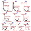 Outdoor Fishing Single Hook With Ring - As pic show - Fishing Hooks