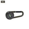 1pc Double-sided Multifunctional Camping Compass; Outdoor Accessories - Black