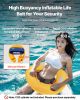 Manual Inflatable Belt Pack for Adults PFD Blue CO2 Cylinder Not Included - Blue