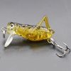 Fishing Bionic Grasshopper Lure; Wobbler Hard Bait For Freshwater 3g/0.11oz 35mm/1.38in - Color-C