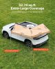 VEVOR 270 Degree Awning, 52 sq.ft Driver Side Vehicle Awning, Waterproof UV50+ Car Side Awnings with Carry Bag