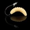 50pcs Soft Worm Bread Worm Maggot Soft Fish Bait; Fishing Bionic Bait Without A Hook; Outdoor Fishing Tackle - 50pcs