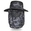 Waterproof Sun Protection Boonie Hat For Outdoor Safari Fishing Hunting Hiking Gardening - Tangerine