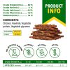 Dog Smoked Rawhide Sticks Wrapped Chicken Pet Natural Chew Treats Grain Free Organic Meat Healthy Human Grade Dried Snacks in Bulk - Beloved Pets