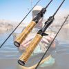 Moisture-proof fishing rod - Carbon fiber handle lure rod - Ultralight and slow - 180 cm/6 ft