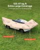 VEVOR 270 Degree Awning with Bulit-in LED Lights, 133 sq.ft Driver Side Vehicle Awning, Waterproof UV50+ Car Side Awnings