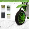 12V Kids Battery-Powered  Motorcycle Dirt Bike with Charging Battery, Training Wheels Green