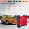 VEVOR 8KW Diesel Air Heater Muffler Diesel Heater 12V 8000W Diesel Parking Heater Remote Control Remote Control with LCD Switch for Car Bus Trucks Mot