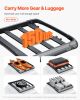 VEVOR Roof Rack Cargo Carrier, 48 x 40 x 5.6 in, Universal Rooftop Cargo Basket, Car Top Luggage Holder with 150 lbs Max Load Capacity, 4.1 in Fence