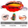 Thunder Brogue Dummy Bait Turtle Sequins Fishing Bait - Multi-Color - 5.7cm 11.7g