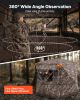 Hunting Blind, 4-5 Person Ground Blinds with Carrying Bag, 360 Degree Portable Camouflage Tent