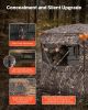 Hunting Blind, 4-5 Person Ground Blinds with Carrying Bag, 360 Degree Portable Camouflage Tent