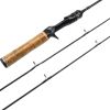 Moisture-proof fishing rod - Carbon fiber handle lure rod - Ultralight and slow - 180 cm/6 ft