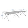 Folding Cot with Carrying Bags Outdoor Travel Hiking Sleeping Chair Bed