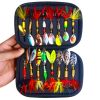 Bionic Faux Fishing Lures Set with metal Hook - Multi-Color - 16Pcs/Set