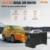 VEVOR Diesel Air Heater 8KW, All in One 12V Truck Heater, Parking Heater with Black LCD, Remote Control, Fast Heating Diesel Heater for RV Truck, Boat