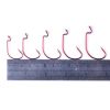 Outdoor Fishing Cranked Stripers Hook Set - Red - Fishing Hooks