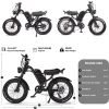 EMB009 New Design 750W Electric Mountain Bike – Outdoor Performance E-Bicycle