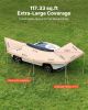 VEVOR 270 Degree Awning with Bulit-in LED Lights, 117 sq.ft Driver Side Vehicle Awning, Waterproof UV50+ Car Side Awnings