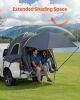 Pickup Truck Tent, Fits 5.0-5.2 ft Truck Tents for Camping, Waterproof PU2000 mm 2-3 Person Sleeping Truck Bed Tent
