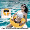 Manual Inflatable Belt Pack for Adults Lifesaving Equipment - Black - Life Vest