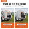 Truck Bed Tent, 6.4'-6.7' Pickup Truck Tent with Rain Layer and Carry Bag, Waterproof PU2000mm Double Layer Truck Tent, Accommodate 2-3 Person