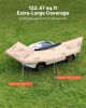 VEVOR 270 Degree Awning, 133 sq.ft Driver Side Vehicle Awning, Waterproof UV50+ Car Side Awnings with Carry Bag