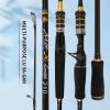 Fishing Rod Fishing Rod Carbon Fishing Baitcasting Rod Travel Lure Casting Rod 165 Cm/5.4 Ft - 165 Cm/5.4 Ft