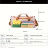 WeekendWarrior Must-Have Travel Bag for Short Trips - Color collision multifunctional package