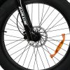 Shimano 8-Speed E-Bike, Black48V 12Ah Lithium Battery 500W Fat Tire Electric Mountain Bike –