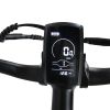 Shimano 8-Speed E-Bike, Black48V 12Ah Lithium Battery 500W Fat Tire Electric Mountain Bike –