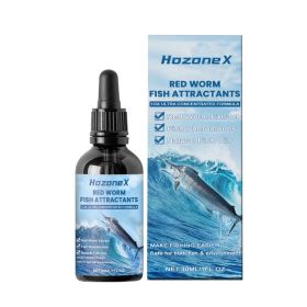 HozoneX Bloodworm Bait Attractant Bloodworm Formula Fish Bait Attractant Wild Fishing Attractant Fish Attractant (Option: 30ml)