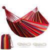 Hammock With Tree Straps For Hanging Hold s Up To 450lbs; With Travel Bag