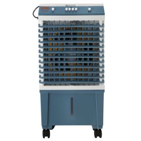 VEVOR Evaporative Air Cooler, Oscillating Swamp Cooler with Adjustable 3 Speeds, Portable Air Cooler for Indoor/Outdoor Use (Default: Default)