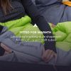 20F and 5F Degree Sleeping Bag; Lightweight, Warm Weather Mummy Sleeping Bag