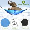 Hammock with Mosquito Net, Portable Double Hammock Tent Load Two People with 2 Straps
